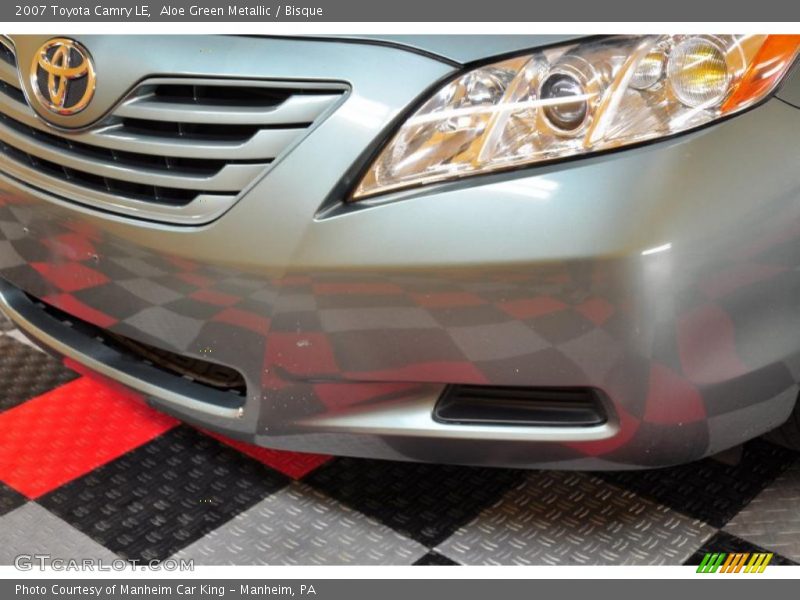Aloe Green Metallic / Bisque 2007 Toyota Camry LE