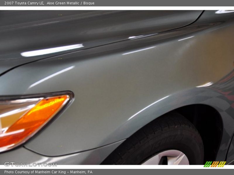 Aloe Green Metallic / Bisque 2007 Toyota Camry LE