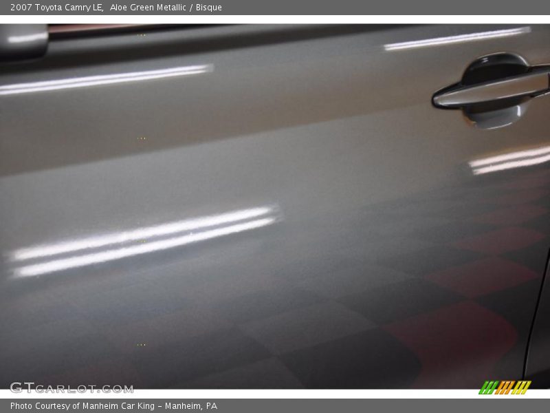 Aloe Green Metallic / Bisque 2007 Toyota Camry LE