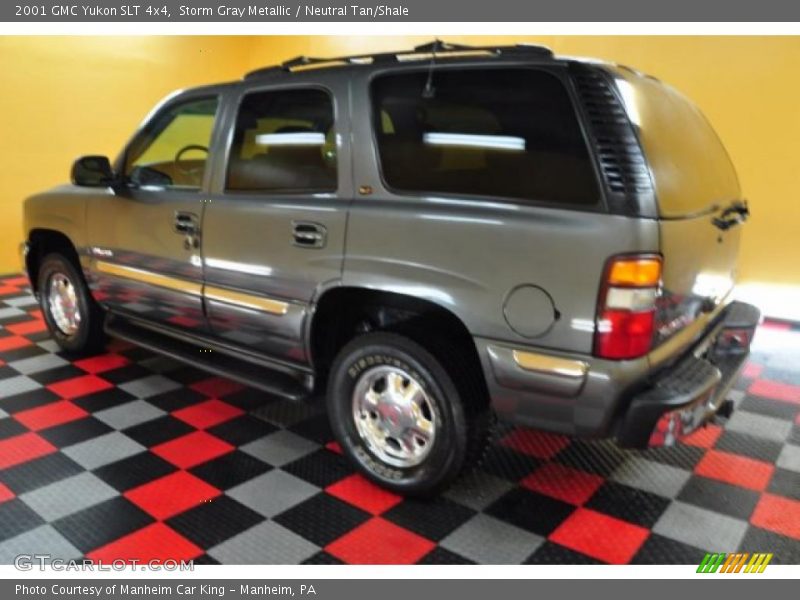 Storm Gray Metallic / Neutral Tan/Shale 2001 GMC Yukon SLT 4x4