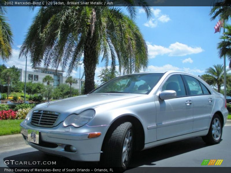 Front 3/4 View of 2002 C 320 Sedan