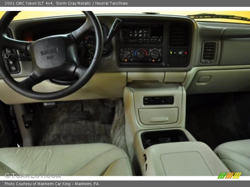 Storm Gray Metallic / Neutral Tan/Shale 2001 GMC Yukon SLT 4x4