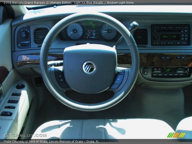 Light Ice Blue Metallic / Medium Light Stone 2009 Mercury Grand Marquis LS Ultimate Edition