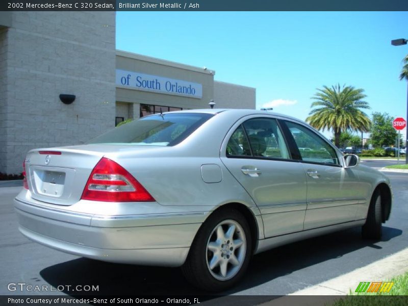 Brilliant Silver Metallic / Ash 2002 Mercedes-Benz C 320 Sedan