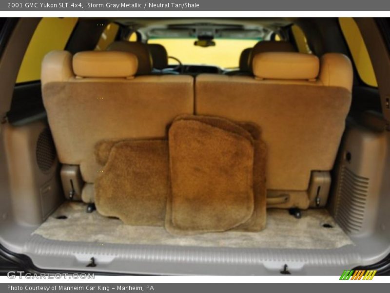 Storm Gray Metallic / Neutral Tan/Shale 2001 GMC Yukon SLT 4x4