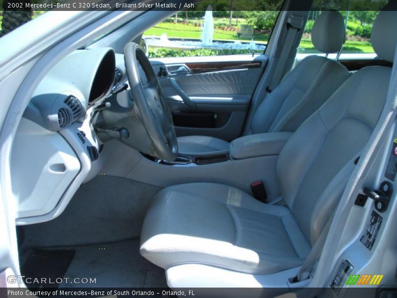 Brilliant Silver Metallic / Ash 2002 Mercedes-Benz C 320 Sedan
