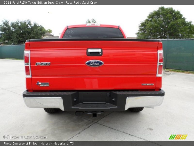 Race Red / Steel Gray 2011 Ford F150 Texas Edition SuperCrew