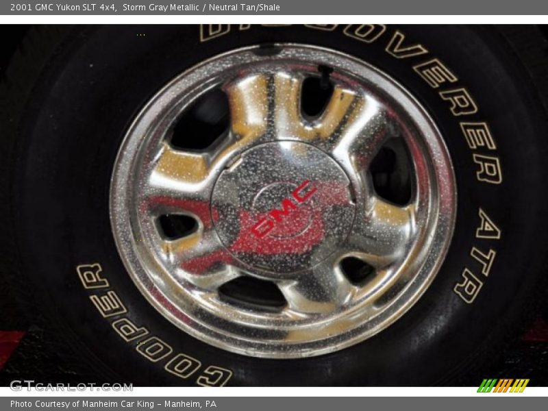 Storm Gray Metallic / Neutral Tan/Shale 2001 GMC Yukon SLT 4x4
