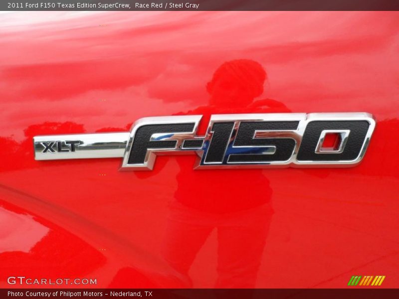 Race Red / Steel Gray 2011 Ford F150 Texas Edition SuperCrew