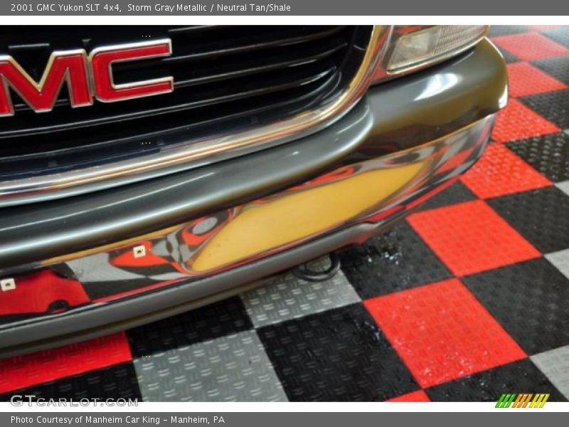 Storm Gray Metallic / Neutral Tan/Shale 2001 GMC Yukon SLT 4x4