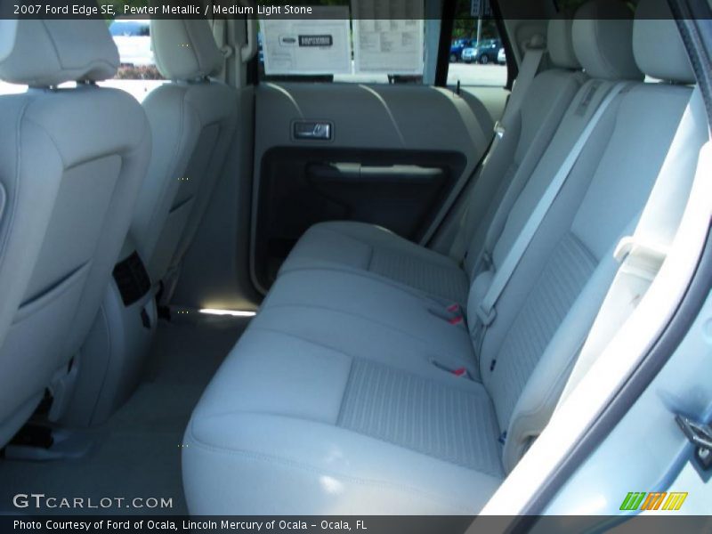 Pewter Metallic / Medium Light Stone 2007 Ford Edge SE