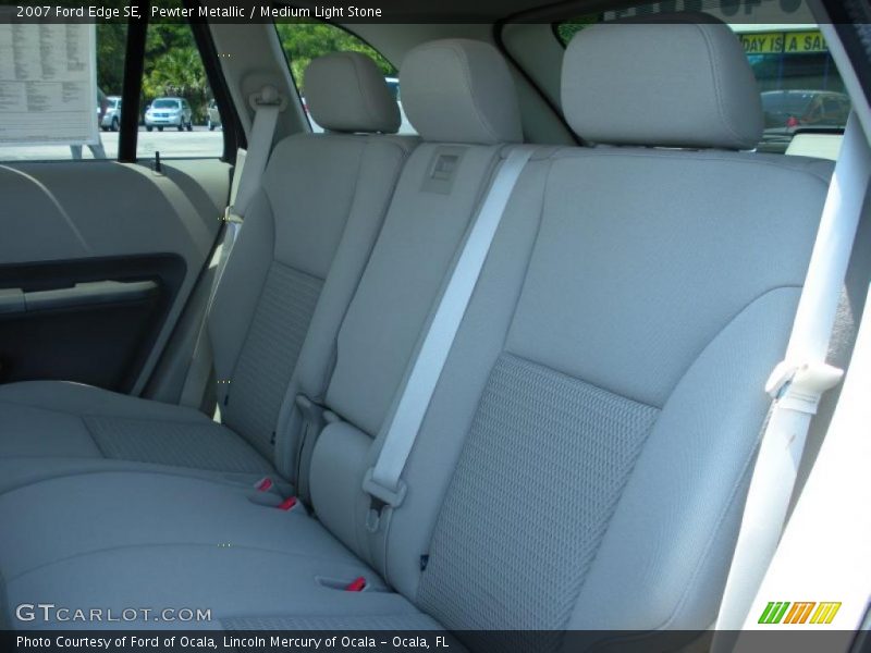 Pewter Metallic / Medium Light Stone 2007 Ford Edge SE