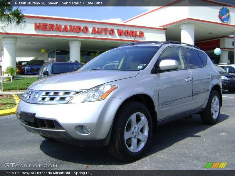 Sheer Silver Metallic / Cafe Latte 2005 Nissan Murano SL