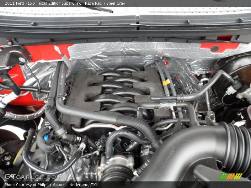 Race Red / Steel Gray 2011 Ford F150 Texas Edition SuperCrew