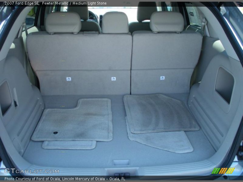 Pewter Metallic / Medium Light Stone 2007 Ford Edge SE