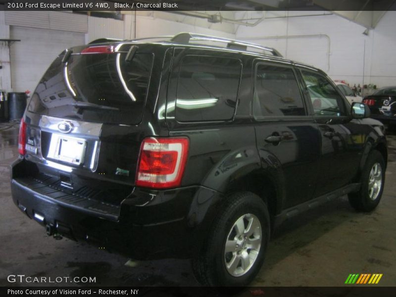 Black / Charcoal Black 2010 Ford Escape Limited V6 4WD