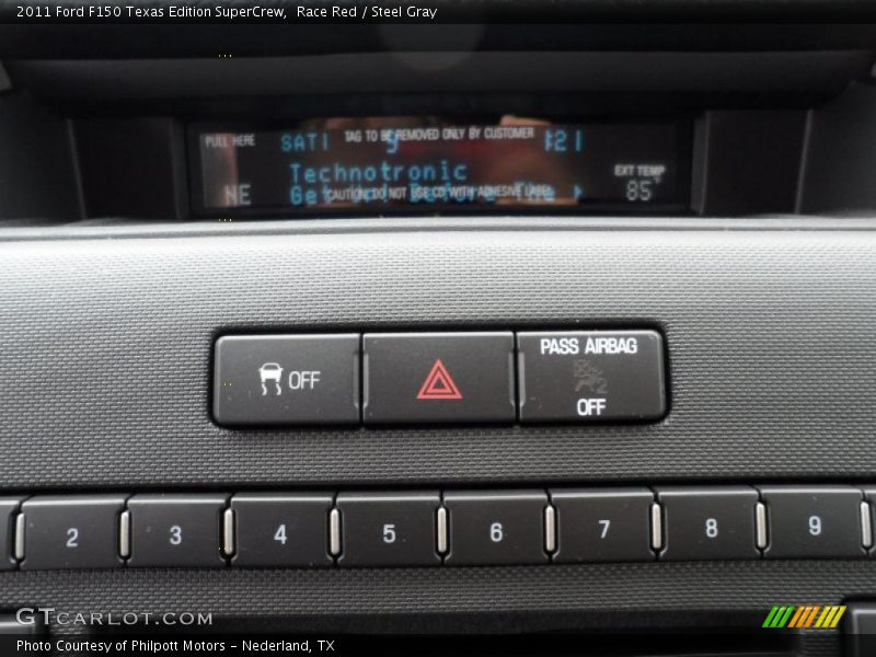 Race Red / Steel Gray 2011 Ford F150 Texas Edition SuperCrew
