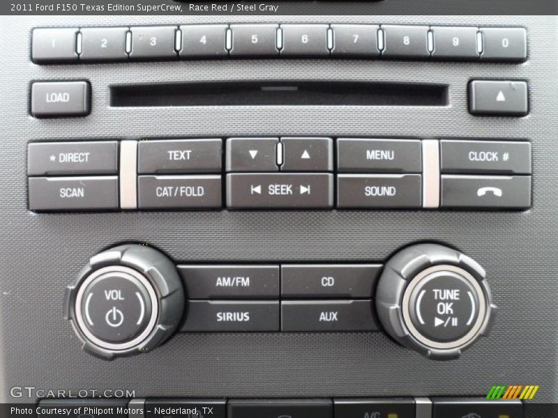 Race Red / Steel Gray 2011 Ford F150 Texas Edition SuperCrew