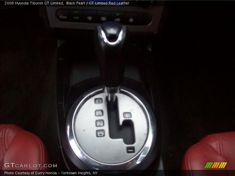  2008 Tiburon GT Limited 4 Speed Shiftronic Automatic Shifter