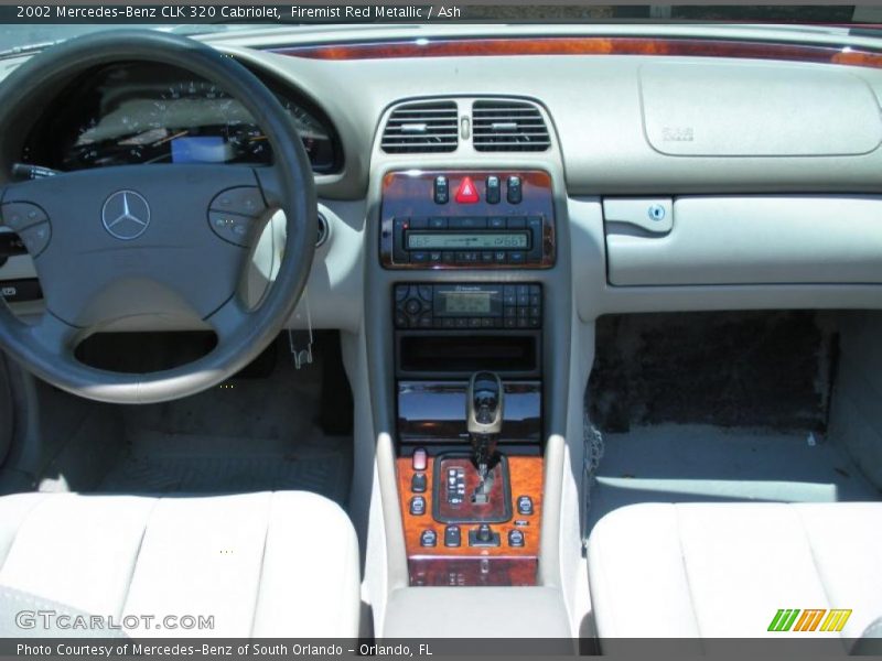 Firemist Red Metallic / Ash 2002 Mercedes-Benz CLK 320 Cabriolet