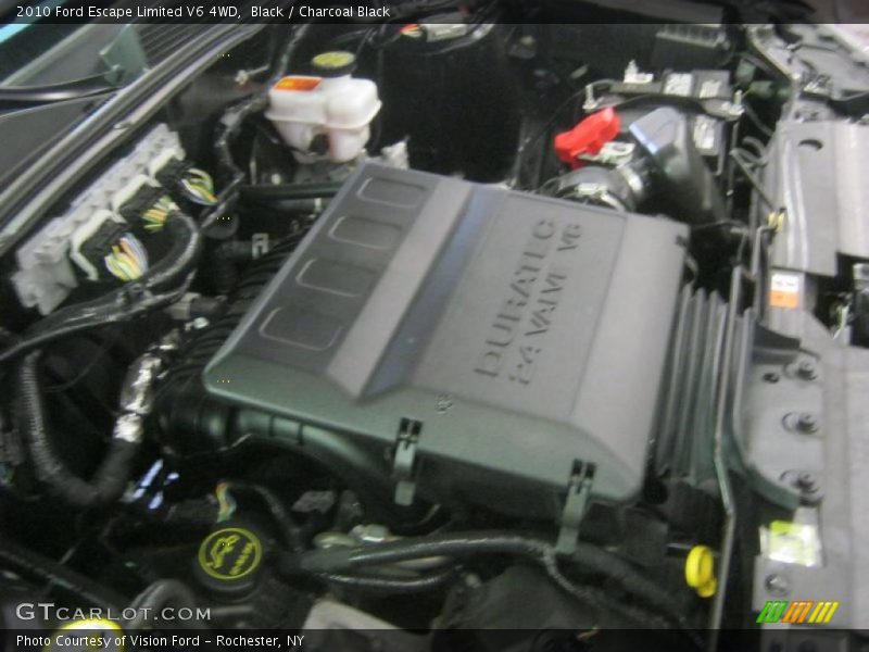 Black / Charcoal Black 2010 Ford Escape Limited V6 4WD