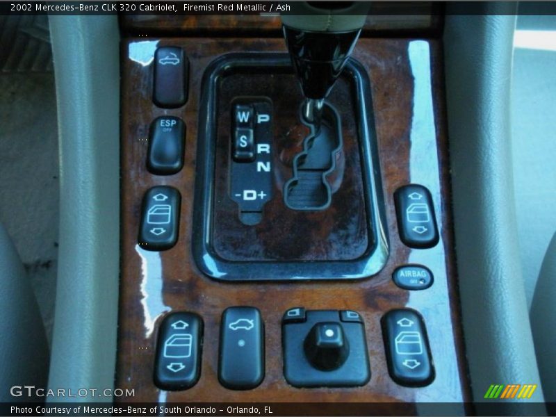  2002 CLK 320 Cabriolet 5 Speed Automatic Shifter