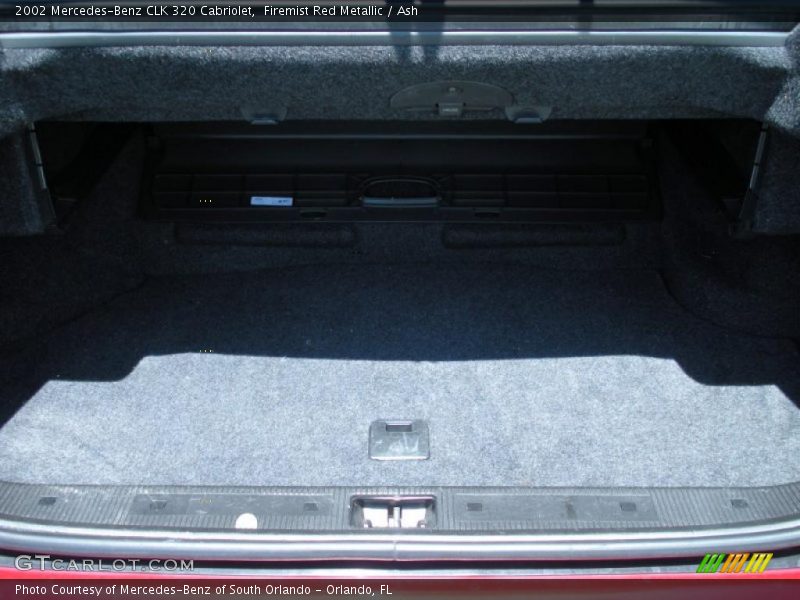 Firemist Red Metallic / Ash 2002 Mercedes-Benz CLK 320 Cabriolet