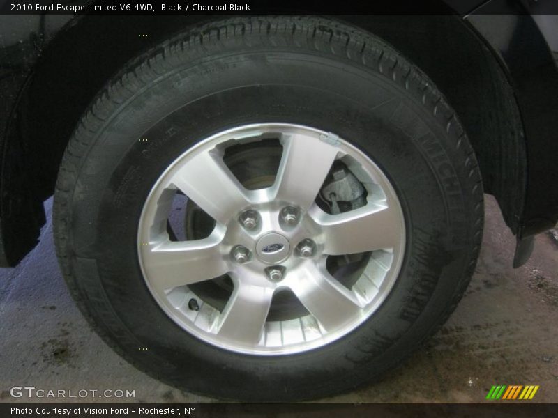 Black / Charcoal Black 2010 Ford Escape Limited V6 4WD