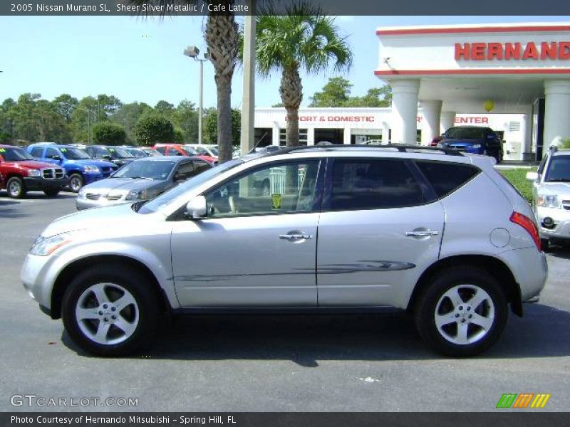 Sheer Silver Metallic / Cafe Latte 2005 Nissan Murano SL