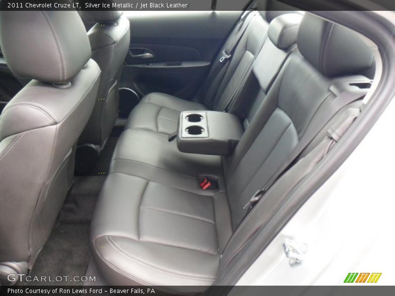 Silver Ice Metallic / Jet Black Leather 2011 Chevrolet Cruze LT