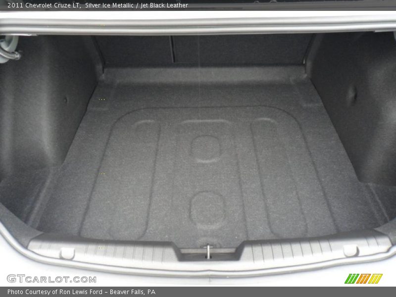 Silver Ice Metallic / Jet Black Leather 2011 Chevrolet Cruze LT