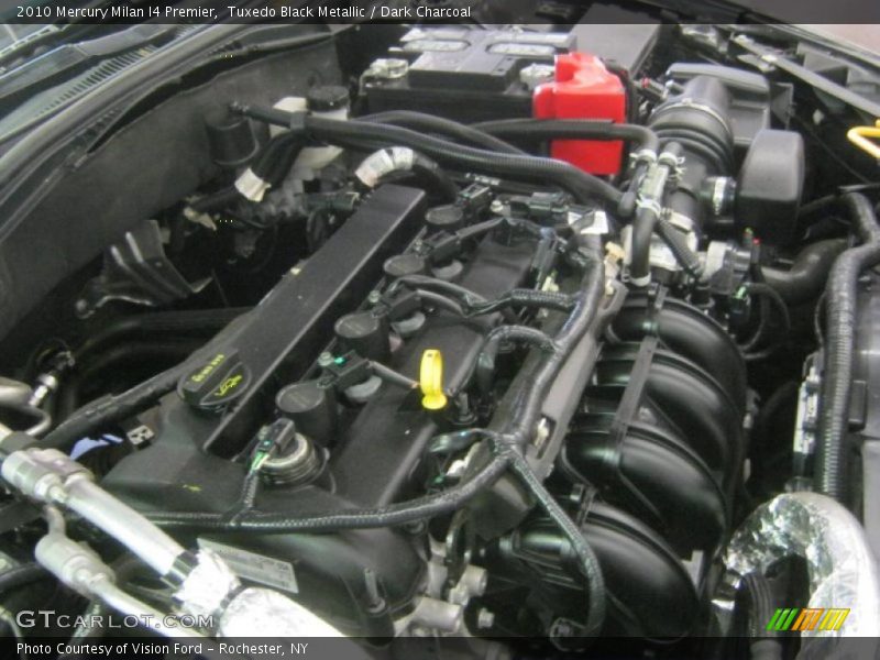 Tuxedo Black Metallic / Dark Charcoal 2010 Mercury Milan I4 Premier