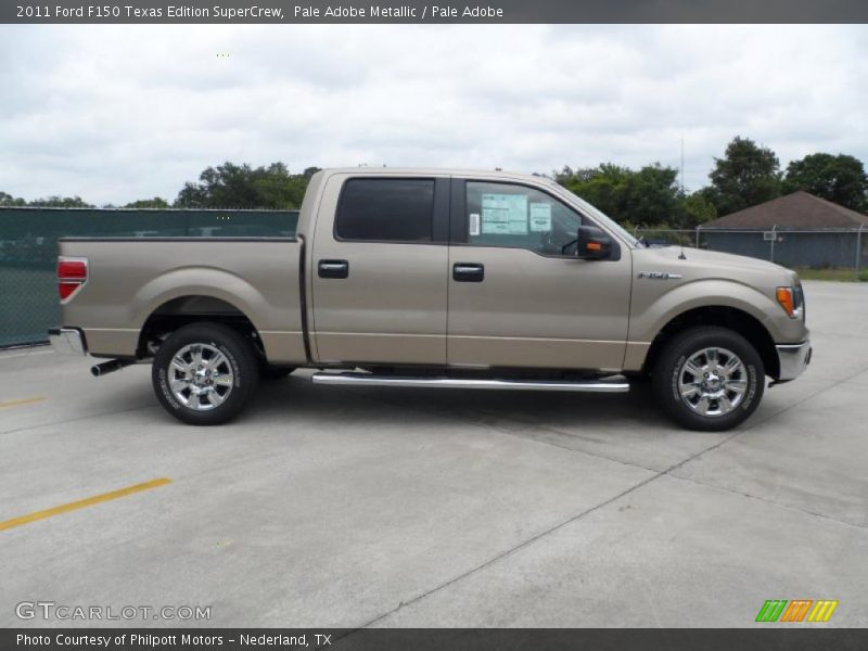 Pale Adobe Metallic / Pale Adobe 2011 Ford F150 Texas Edition SuperCrew