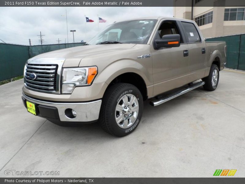 Pale Adobe Metallic / Pale Adobe 2011 Ford F150 Texas Edition SuperCrew