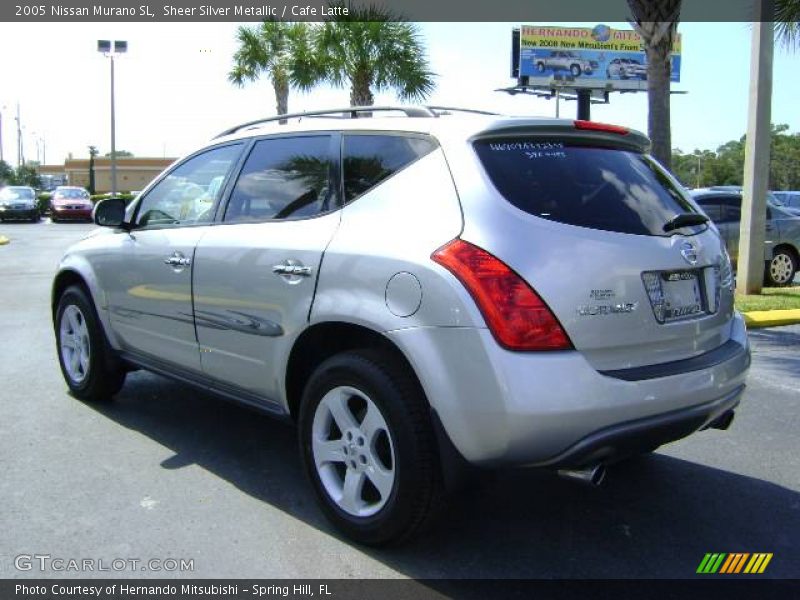 Sheer Silver Metallic / Cafe Latte 2005 Nissan Murano SL