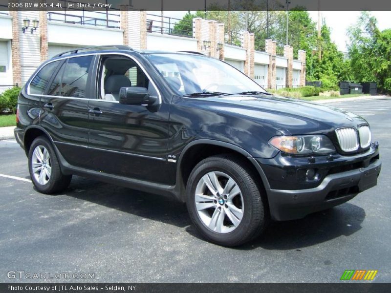 Jet Black / Grey 2006 BMW X5 4.4i