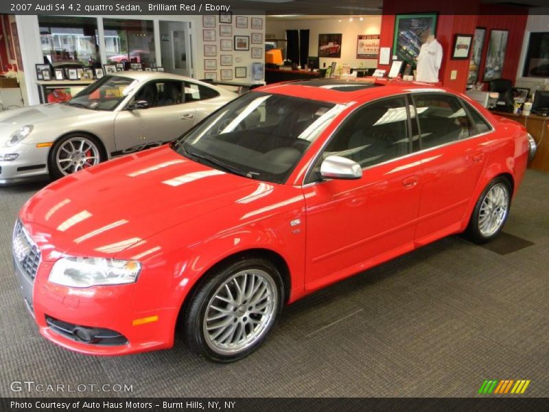 Front 3/4 View of 2007 S4 4.2 quattro Sedan