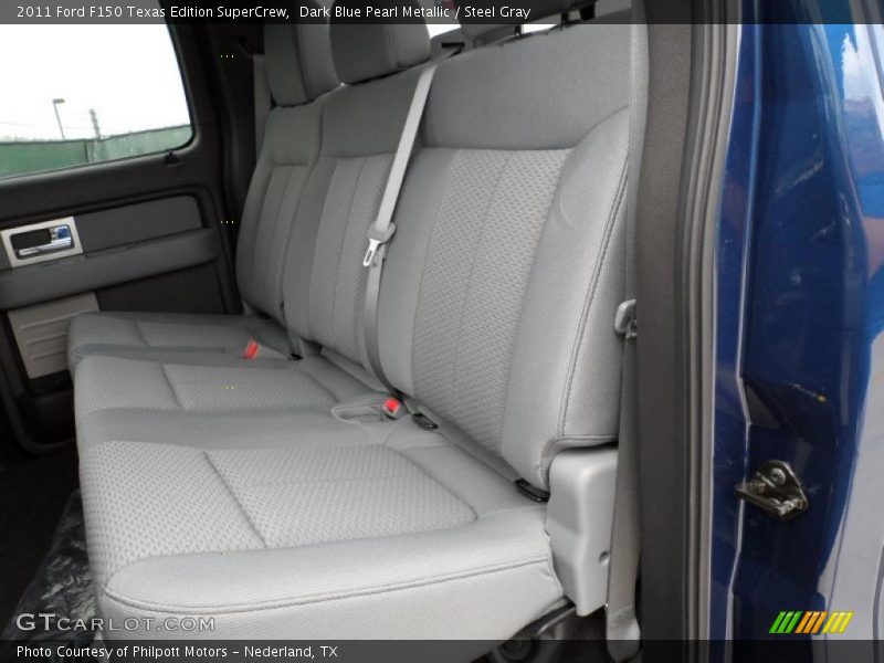 Dark Blue Pearl Metallic / Steel Gray 2011 Ford F150 Texas Edition SuperCrew