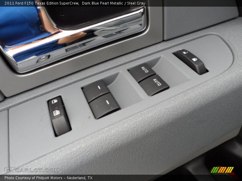 Dark Blue Pearl Metallic / Steel Gray 2011 Ford F150 Texas Edition SuperCrew