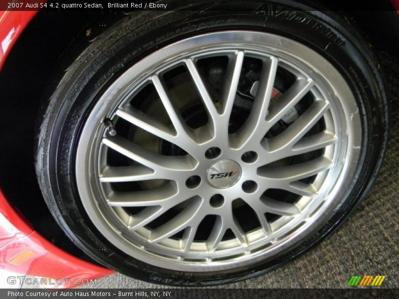 Custom Wheels of 2007 S4 4.2 quattro Sedan