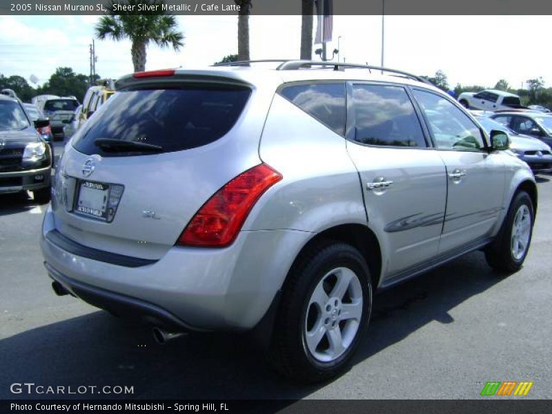 Sheer Silver Metallic / Cafe Latte 2005 Nissan Murano SL
