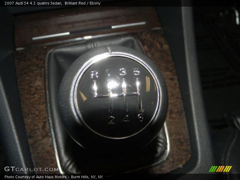  2007 S4 4.2 quattro Sedan 6 Speed Manual Shifter