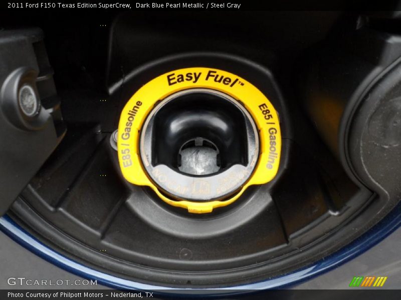 Dark Blue Pearl Metallic / Steel Gray 2011 Ford F150 Texas Edition SuperCrew