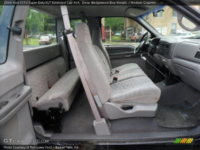  1999 F250 Super Duty XLT Extended Cab 4x4 Medium Graphite Interior