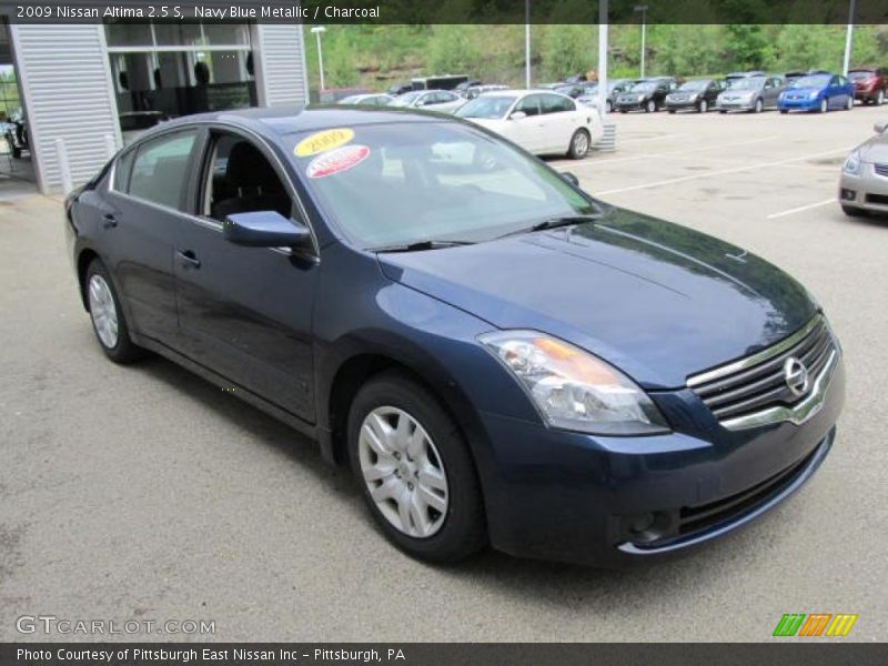 Navy Blue Metallic / Charcoal 2009 Nissan Altima 2.5 S