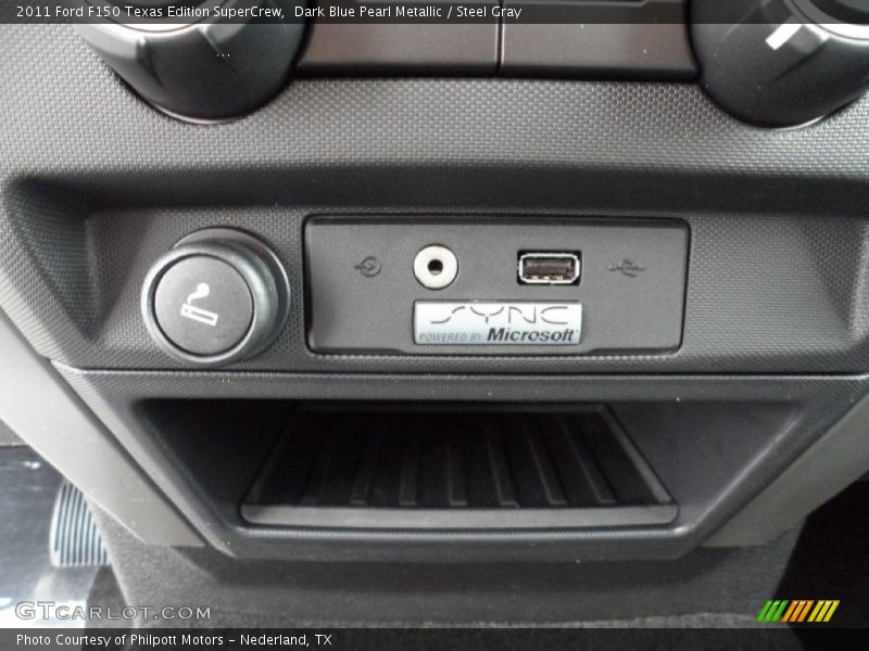 Dark Blue Pearl Metallic / Steel Gray 2011 Ford F150 Texas Edition SuperCrew