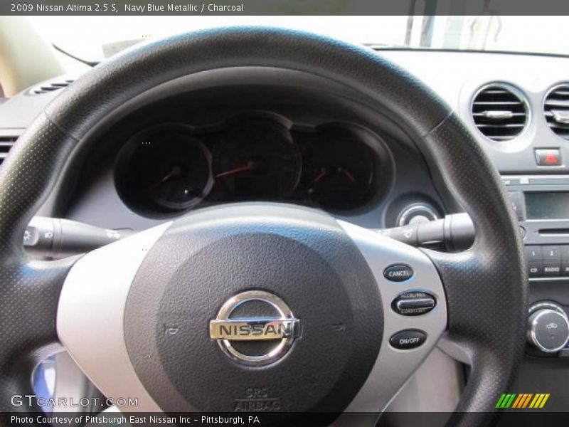 Navy Blue Metallic / Charcoal 2009 Nissan Altima 2.5 S