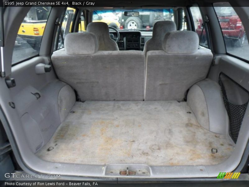 Black / Gray 1995 Jeep Grand Cherokee SE 4x4