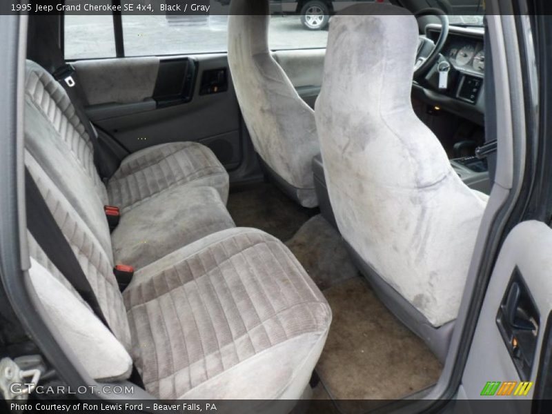 Black / Gray 1995 Jeep Grand Cherokee SE 4x4