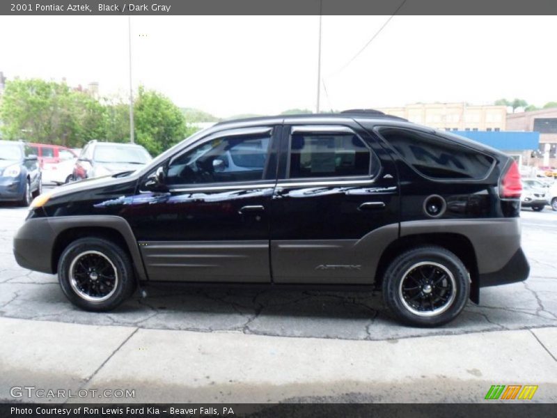 Black / Dark Gray 2001 Pontiac Aztek
